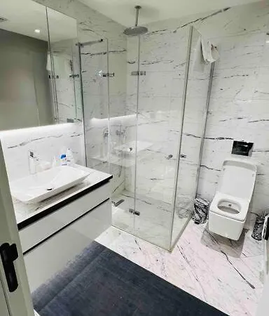 Appartement High Floor 1bd Near Hilton Bomonti Full *